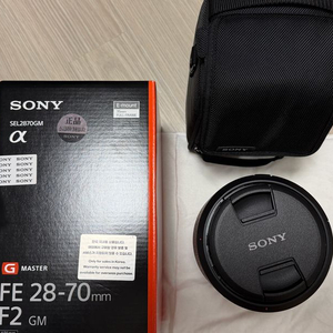 소니 FE 28-70mm F2 GM 렌즈