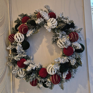 크리스마스 리스 장식품