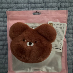 (새상품)던킨 초코와사비베어 파우치 팝니다.