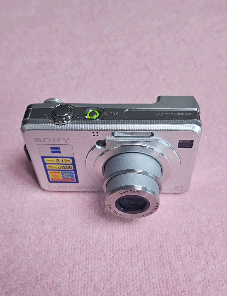 소니 사이버샷 디카 DSC-W100 이미지