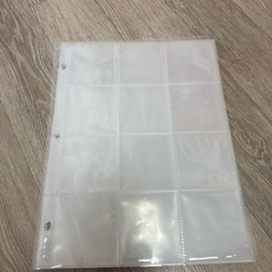 카드 포카 스티커 바인더 속지 3x4 30매 세트