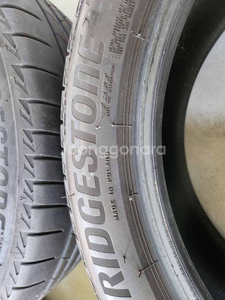 브릿지스톤 225/45R/17 런플랫 타이어--9