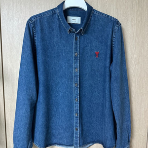 아미/24fw 데님 셔츠/XL