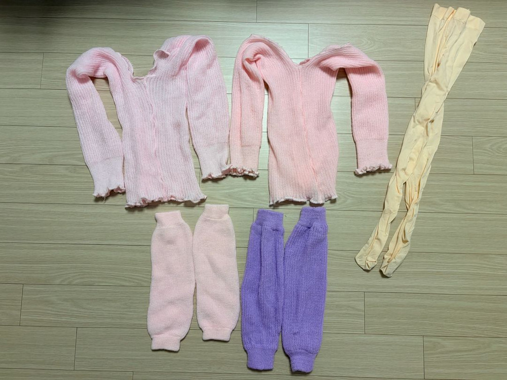 여아 발레복 13호 (6-8세용) 삐에아떼르외1벌 총 2벌 일괄 판매 이미지