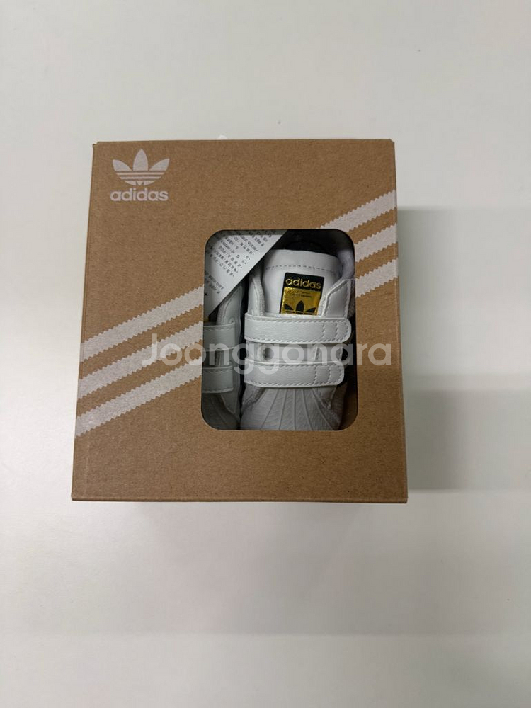 아디다스 슈퍼스타 크리브 운동화--0