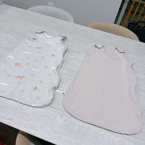 썬데이허그 트리플 슬리핑백(누빔)S 2개 (정가 7만)