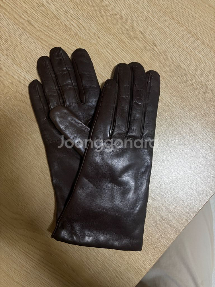JB GUANTI 가죽 장갑 7 1/2 캐시미어--1