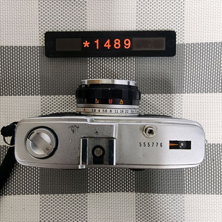 올림푸스 트랩 35 필름카메라--1