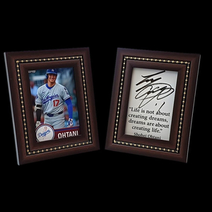 야구 선수 사인 프레임 세트