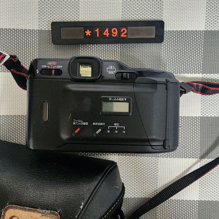 캐논 오토보이 텔레 필름카메라 파우치포함--2