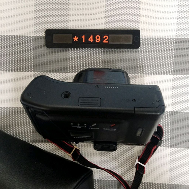 캐논 오토보이 텔레 필름카메라 파우치포함--3