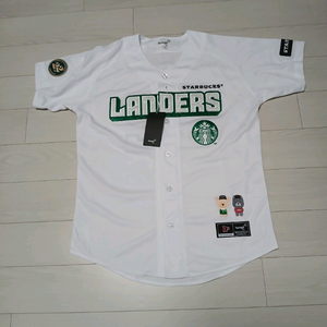 새상품 스타벅스 랜더스 야구 유니폼
