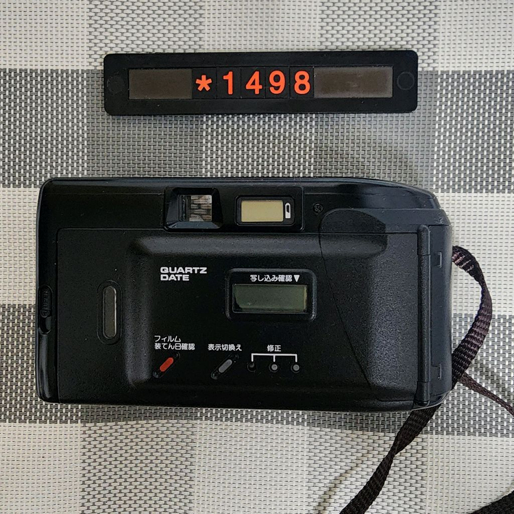 캐논 오토보이 3 데이터백 필름카메라--2