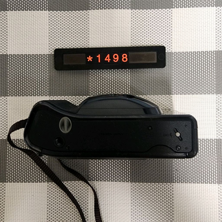 캐논 오토보이 3 데이터백 필름카메라--3