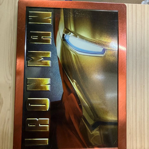 DVD 아이언맨 스틸북 한정판,2disc