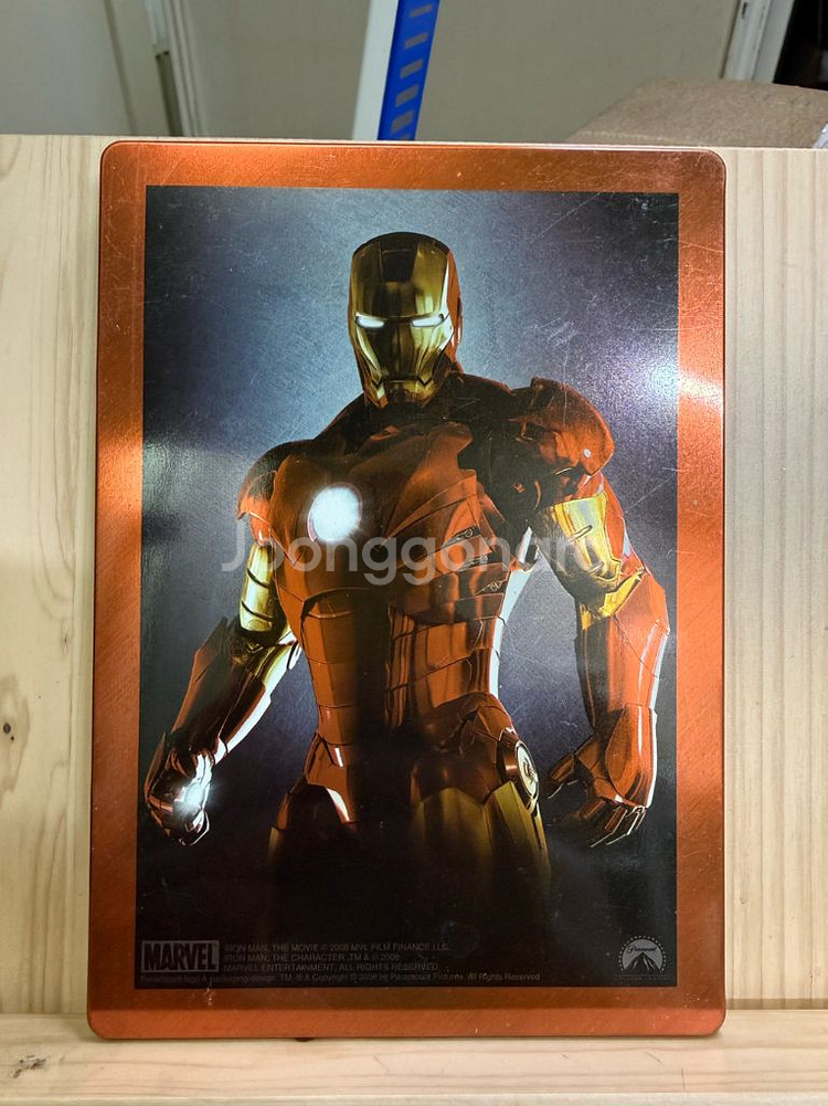 DVD 아이언맨 스틸북 한정판,2disc--1