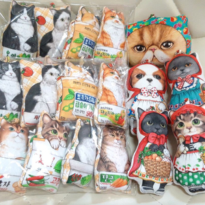 고양이키링 21개 일괄/크리스마스장식/군번줄/연말새해선물용