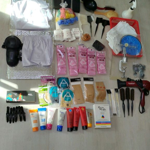 헤어 미용사 실기 재료