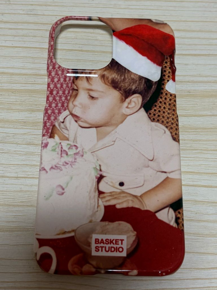 아이폰13 미니 크리스마스 파티 폰 케이스 핸드폰 바스켓스튜디오--0