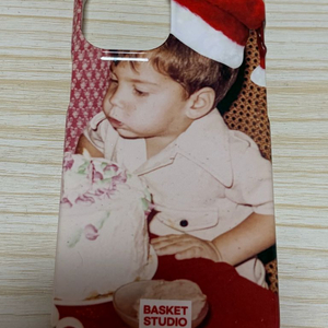 아이폰13 미니 크리스마스 파티 폰 케이스 핸드폰 바스켓스튜디오