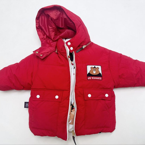 리미떼두두 이태리덕다운 패딩 S (1회 착용/양면)