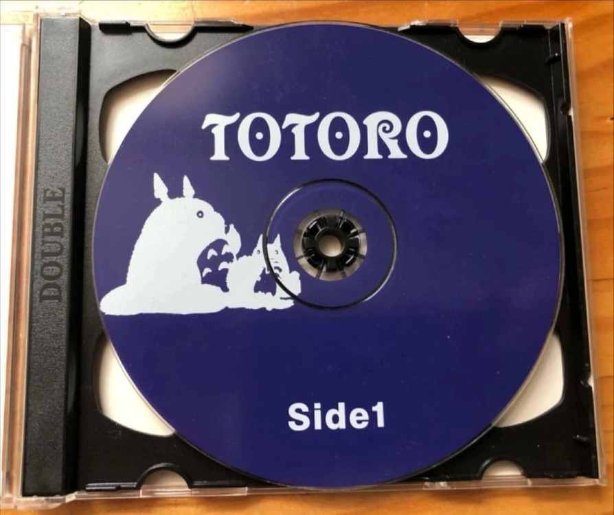 토토로 인형2개 + CD 세트 이미지