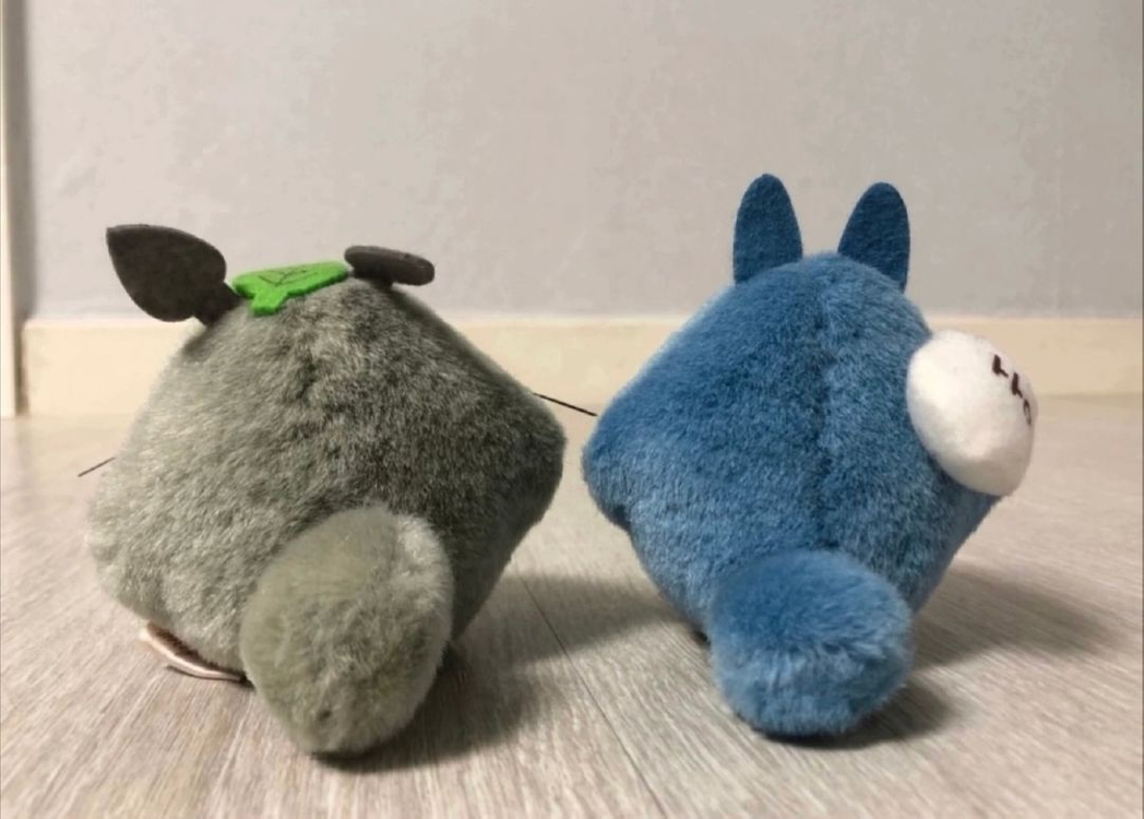 토토로 인형2개 + CD 세트 이미지