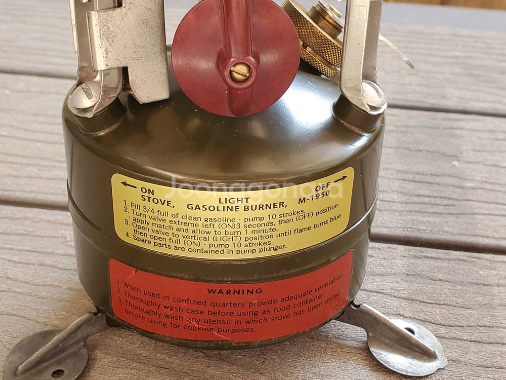 M1950 미군용 휘발유 버너/스토브--3