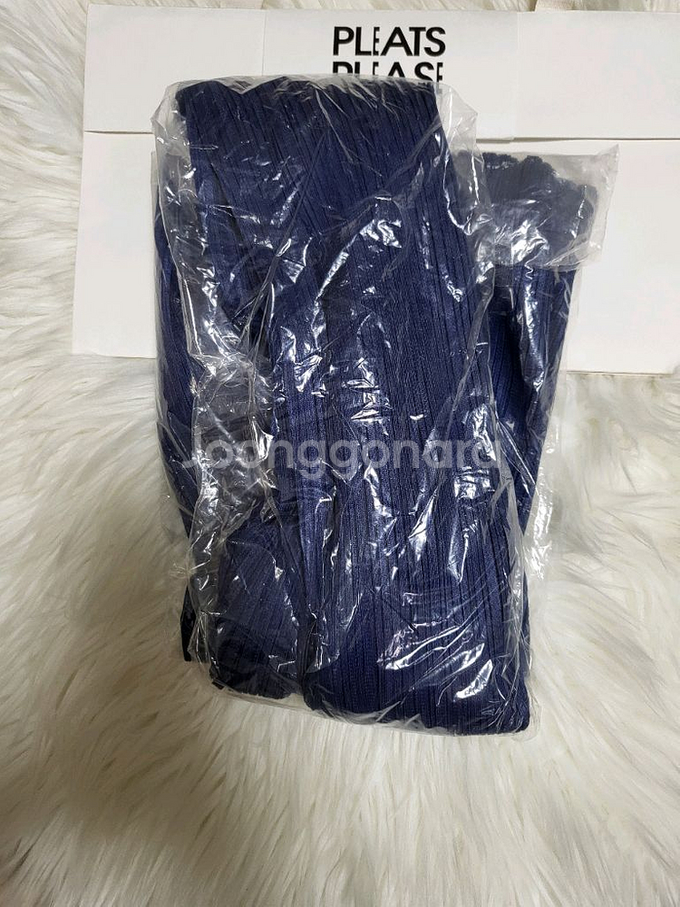 이세이미야케 플리츠플리즈 바지 시커바텀1 팬츠 네이비 4사이즈--7