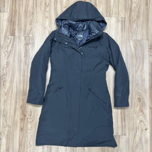 노스페이스 하이벤트 3in1 구스다운 롱패딩 M 우먼스