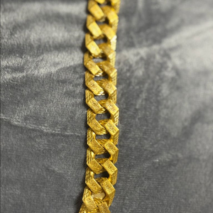 24k 순금 골드 체인 팔찌