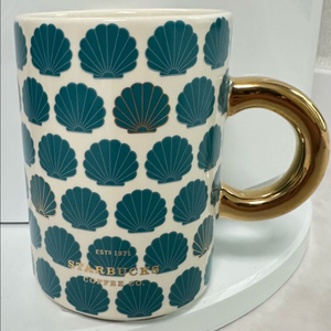 스타벅스 애니버서리 골드핸들머그 판매해요.