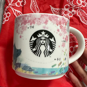 스타벅스 스탬프투어 기념머그 판매해요.