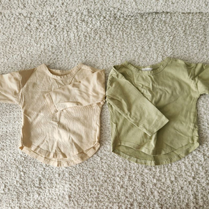 아기 티셔츠 S 5호 쌍둥이가능