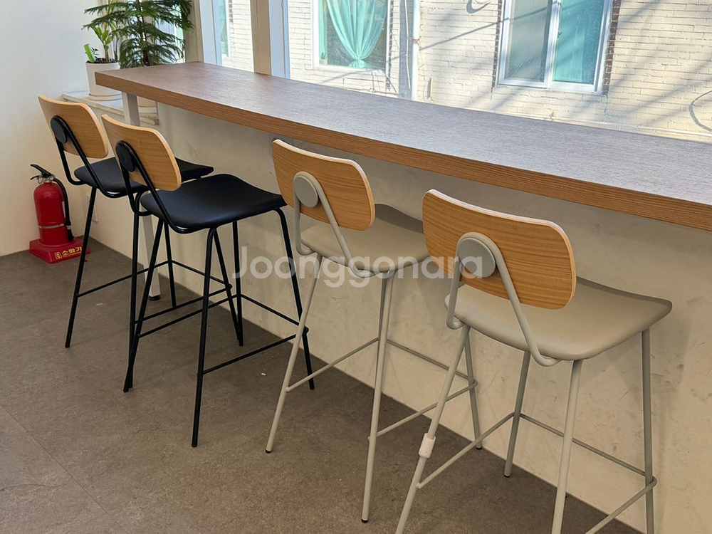 아일랜드식탁 바의자 세트--1