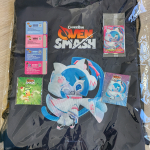 G-star 지스타2025 쿠키런 오븐스매쉬 가방+TCG미야카드+쿠폰+아크릴키링,스탠드