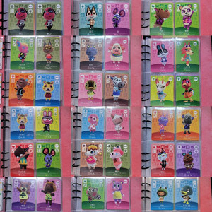 닌텐도스위치 동숲 아미보카드 1-5탄, 캠핑카 일괄판매합니다.(올클x)