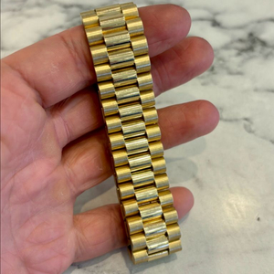 18k 시계줄 체인팔찌 23.01돈 남자금팔찌