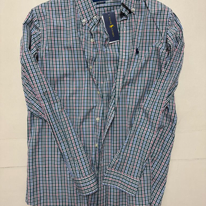 폴로 랄프로렌 체크 남성 셔츠 L사이즈