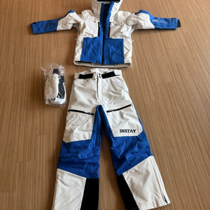아동 스키복(스노보드) 세트 120 [인스테이 메리벨 세트]