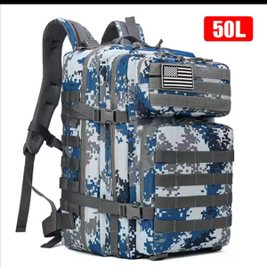군용백팩 50L 대용량 등산, 캠핑, 여행 방수 가방