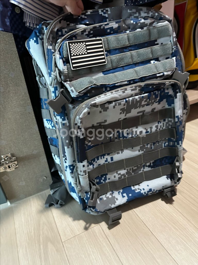 군용백팩 50L 대용량 등산, 캠핑, 여행 방수 가방--6