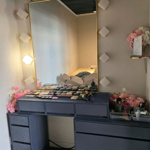 메이크업 화장대 거울 세트 팝니다