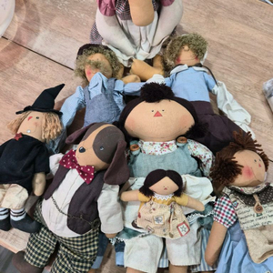 핸드메이드인형 수제인형 퀼트인형 호박인형 컨츄리인형