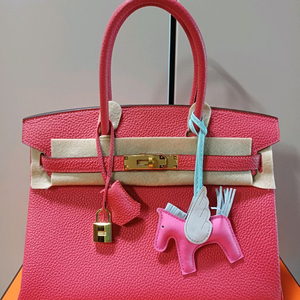 새거] 버킨 30 로즈익스트림 금장 토고 올수공