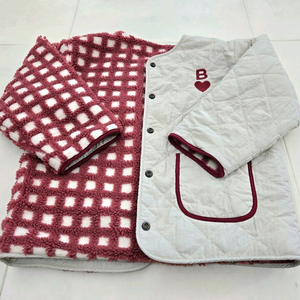 봉주르앙주 양면 리버시블 패딩점퍼 2xl(120-140)