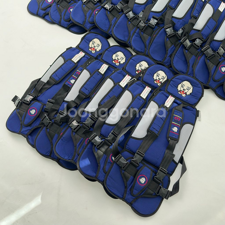 어린이집 유치원 통학차량 카시트 버스 휴대용 카시트 25개--4