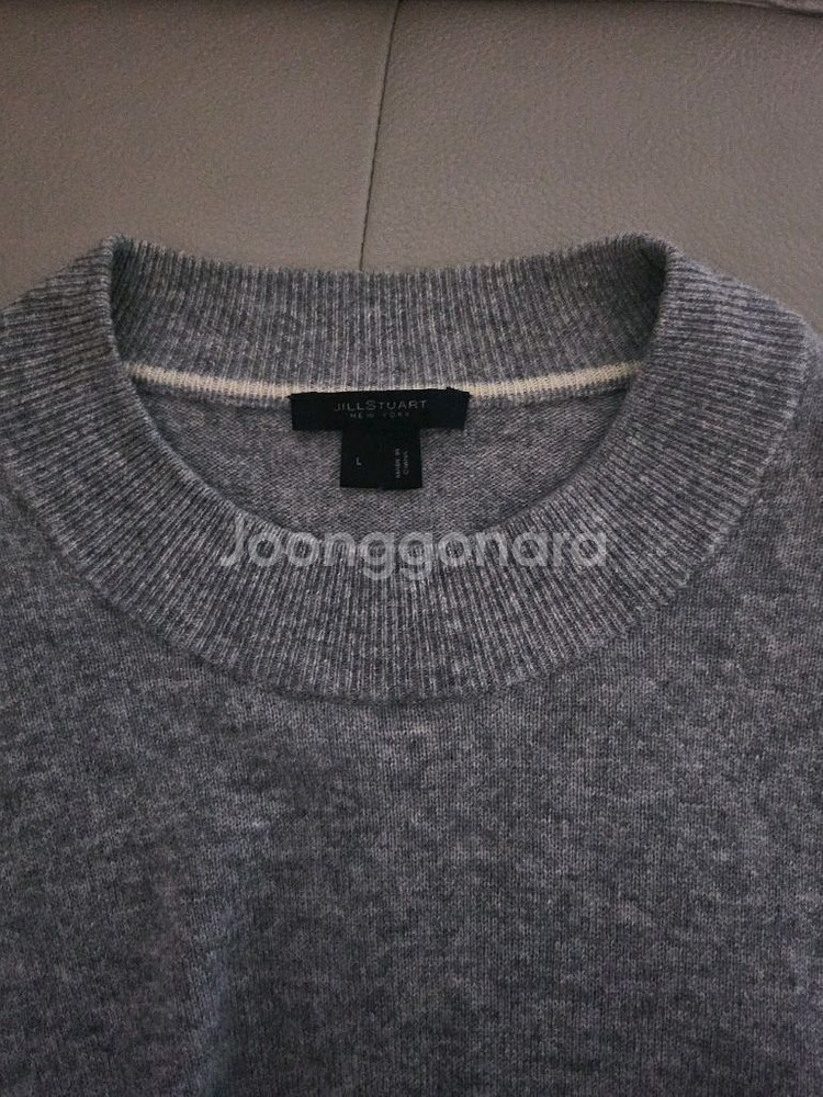 [거의 새것] 질스튜어트 뉴욕 캐시미어 니트 스웨터 L--2