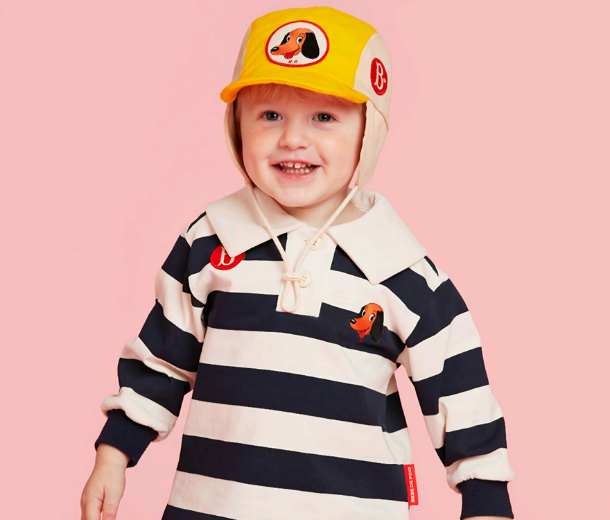 베베드피노 꽁트 베이비 모자--3