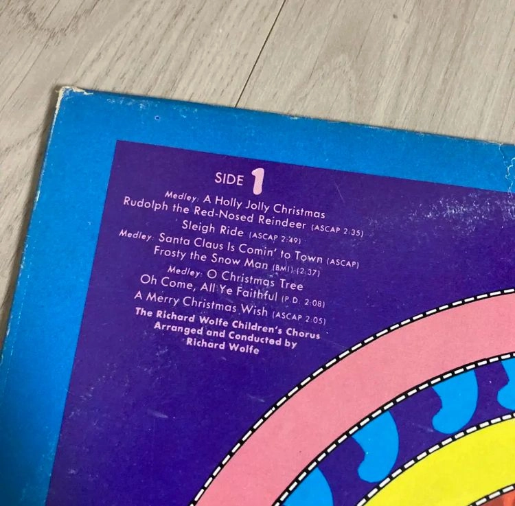 빈티지 크리스마스 lp 바이닐 2lp 이미지